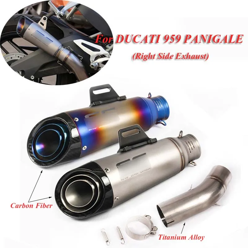 Motorcycle Exhust System Connect Tube Middle Mid Link Tube Muffler Escape Tail Tip Slip on for DUCATI 959 PANIGALE
Motorcycle Exhust System Connect Tube Middle Mid Link Tube Muffler Escape Tail Tip Slip on for DUCATI 959 PANIGALE