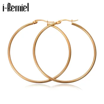 Hiphop Rock Anti-allergic Korean Fashion Jewelry Temperament Simple Round Dangle Earrings Titanium Steel Drop Earring for Women 
Hiphop Rock Anti-allergic Korean Fashion Jewelry Temperament Simple Round Dangle Earrings Titanium Steel Drop Earring for Women