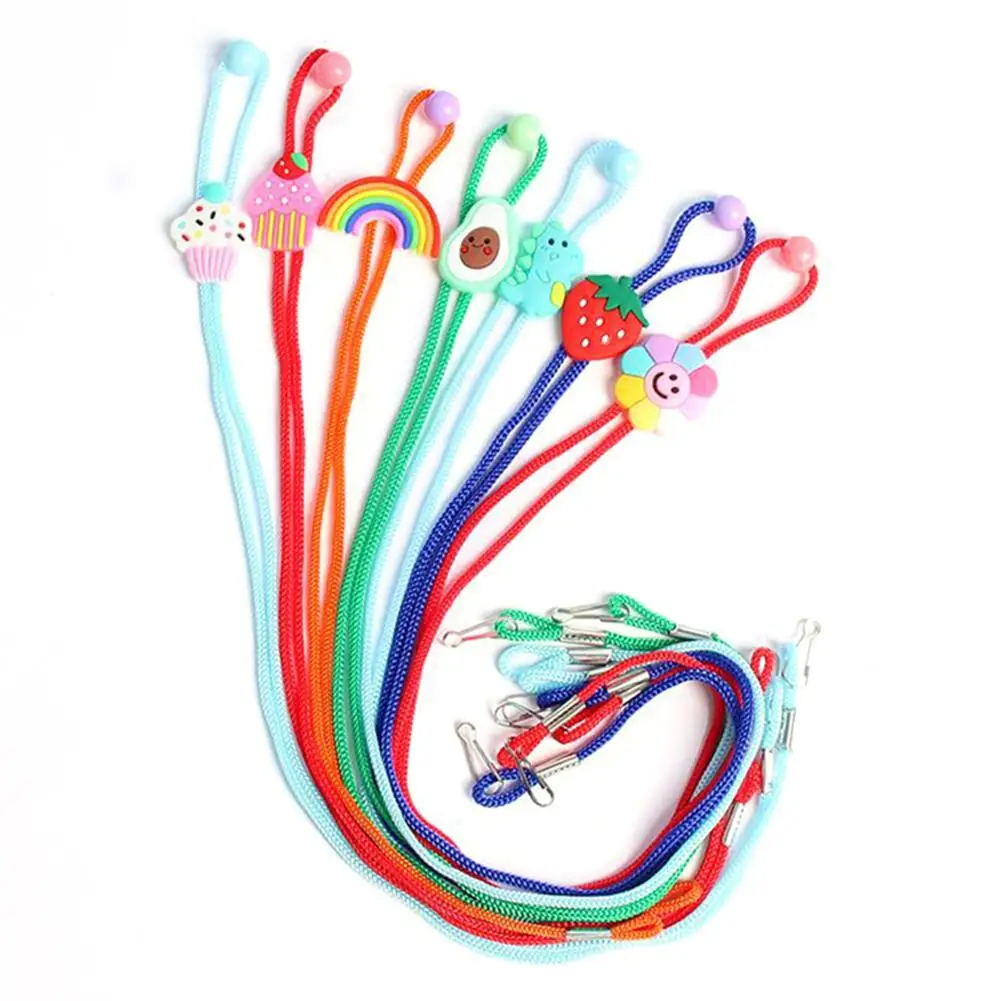 4 Styles Adjustable Face Cover Lanyard Face Mask Holder Drawstring Hanging Hook PVC Anti Fall Mask Neck Hanging Random Color
4 Styles Adjustable Face Cover Lanyard Face Mask Holder Drawstring Hanging Hook PVC Anti Fall Mask Neck Hanging Random Color