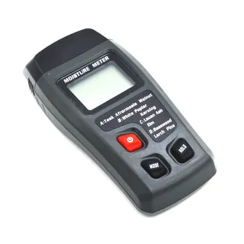 Digital LCD Wood Moisture Meter +/-0.5% Accuracy 2 Pin Humidity Meter Portable Damp Detector Tester Sensor Hygrometer Black 0.1%
Digital LCD Wood Moisture Meter +/-0.5% Accuracy 2 Pin Humidity Meter Portable Damp Detector Tester Sensor Hygrometer Black 0.1%