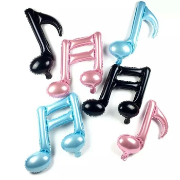 50pcs/lot Music Note Helium Foil Balloons Musical Symbol Birthday Party Decoration Air Ballons Wedding Even Party Suppliers
50pcs/lot Music Note Helium Foil Balloons Musical Symbol Birthday Party Decoration Air Ballons Wedding Even Party Suppliers