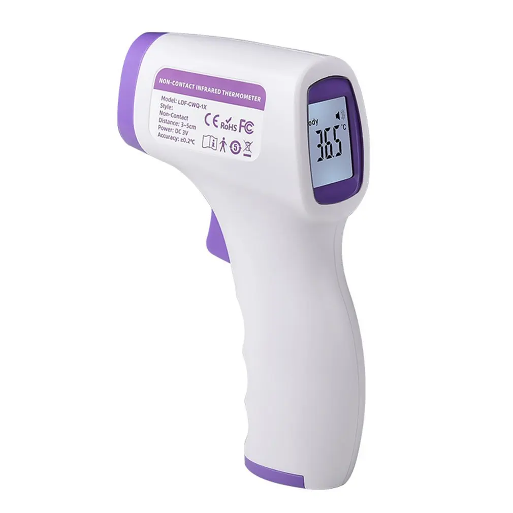 Non-Contact Body Infrared Forehead Thermometers With LCD Display Digital Laser Temperature Tool CE FDA Temperature Measurement Non-Contact Body Infrared Forehead Thermometers With LCD Display Digital Laser Temperature Tool CE FDA Temperature Measurement