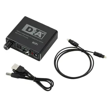 New Digital to Analog Converter 3.5mm Jack RCA Amplifier Decoder Optical Coaxial
New Digital to Analog Converter 3.5mm Jack RCA Amplifier Decoder Optical Coaxial