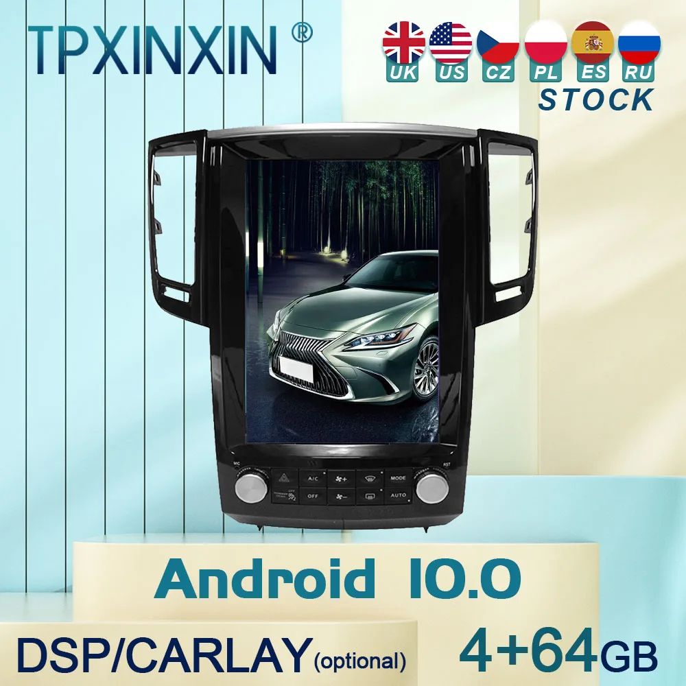 10.0 For Infiniti QX70 - FX50 Android Car Stereo Radio with Screen Tesla Radio Player Car GPS Navigation Head Unit
10.0 For Infiniti QX70 - FX50 Android Car Stereo Radio with Screen Tesla Radio Player Car GPS Navigation Head Unit