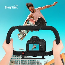 Action Stabilizer Grip Flash Bracket Holder Handle Professional Video Accessories for DSLR DV Camera Camcorder Smartphones
Action Stabilizer Grip Flash Bracket Holder Handle Professional Video Accessories for DSLR DV Camera Camcorder Smartphones