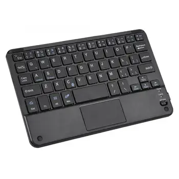 7 Inch Wireless Ultra Slim Touchpad Keyboard with Scissors Feet Design Bluetooth Keyboard for Android/Windows systems
7 Inch Wireless Ultra Slim Touchpad Keyboard with Scissors Feet Design Bluetooth Keyboard for Android/Windows systems