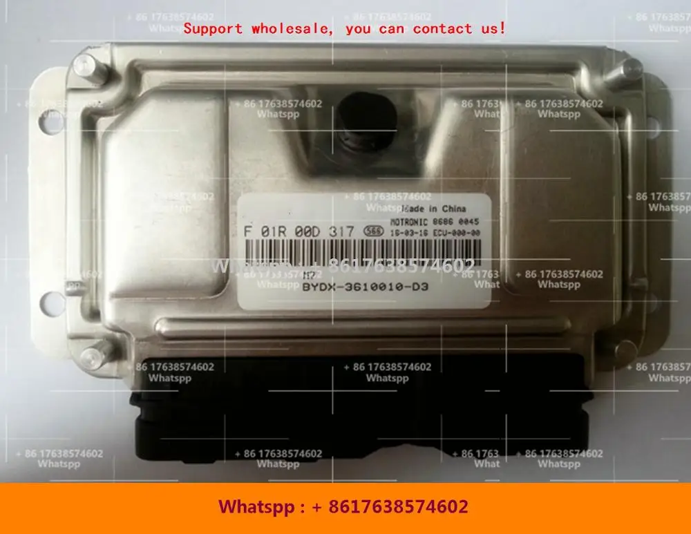 For BYD car engine computer board M797 ECU/F01R00D317 F01RB0D317 3610010-D3/F01R00D676 F01RB0D676 6A-3610010A
For BYD car engine computer board M797 ECU/F01R00D317 F01RB0D317 3610010-D3/F01R00D676 F01RB0D676 6A-3610010A