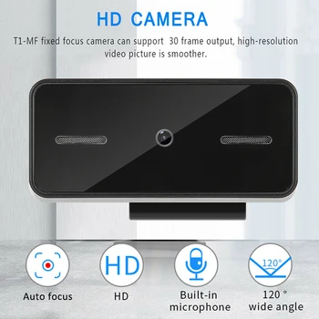 USB HD 1080P Webcam With Microphone Computer Pc WebCamera Anti-peeping Rotatable Camera For Live Broadcast Video Conference Work
USB HD 1080P Webcam With Microphone Computer Pc WebCamera Anti-peeping Rotatable Camera For Live Broadcast Video Conference Work