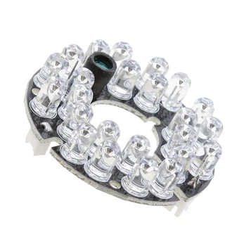 IR 24 LED Light Board Infrared Lamp Board Module for Day Night Vision Camera Security Camera High Definition IR LED
IR 24 LED Light Board Infrared Lamp Board Module for Day Night Vision Camera Security Camera High Definition IR LED