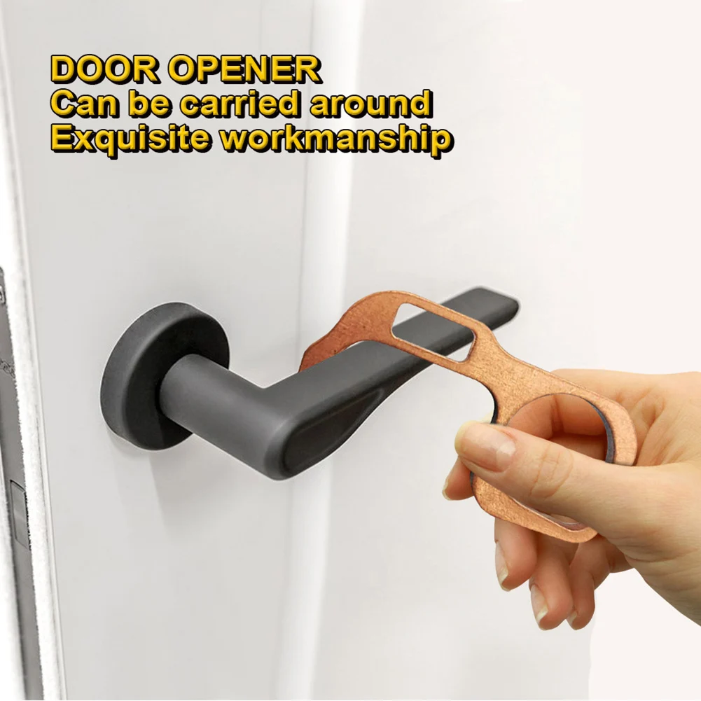 Hygiene Hand Antimicrobial Brass EDC Door Opener & Stylus Portable Press Elevator Tool Door Handle Key
Hygiene Hand Antimicrobial Brass EDC Door Opener & Stylus Portable Press Elevator Tool Door Handle Key