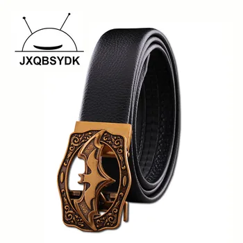 JXQBSYDK Luxury Brand Belts for Men Bat Automatic Buckle Leather Male Belts Fashion Belts Ceinture Femme 2020
JXQBSYDK Luxury Brand Belts for Men Bat Automatic Buckle Leather Male Belts Fashion Belts Ceinture Femme 2020