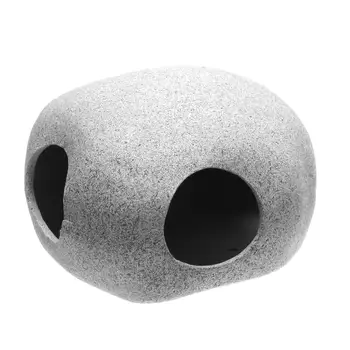 Saim Fish Tank Decoration Fish Cave Spawning Shelter Grey Simulated Stone Shrimp Spawning House Ceramic Cave Aquarium Ornament
Saim Fish Tank Decoration Fish Cave Spawning Shelter Grey Simulated Stone Shrimp Spawning House Ceramic Cave Aquarium Ornament