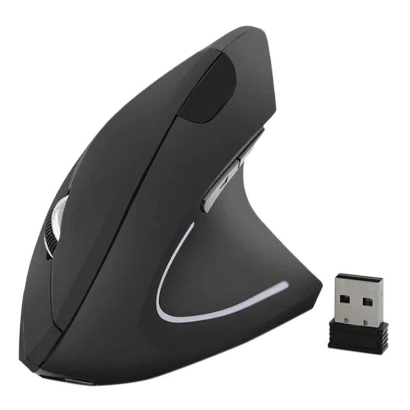 2.4G Wireless USB Mice Optical Vertical Mouse 3 Adjustable DPI 1000/1200/1600 Fit Right Hand Users Mice for PC Laptop
2.4G Wireless USB Mice Optical Vertical Mouse 3 Adjustable DPI 1000/1200/1600 Fit Right Hand Users Mice for PC Laptop