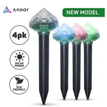 1/2/4/8 pack Mole Repellent Solar Powered Ultrasonic Sonic Mouse Pest Rodent Repeller Yard LED Light Outdoor Lamp Yard Garden
1/2/4/8 pack Mole Repellent Solar Powered Ultrasonic Sonic Mouse Pest Rodent Repeller Yard LED Light Outdoor Lamp Yard Garden