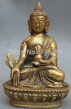 914+++ Tibet Buddhism Brass Seat Dragons Robe medical God Menla Medicine Buddha Statue
914+++ Tibet Buddhism Brass Seat Dragons Robe medical God Menla Medicine Buddha Statue