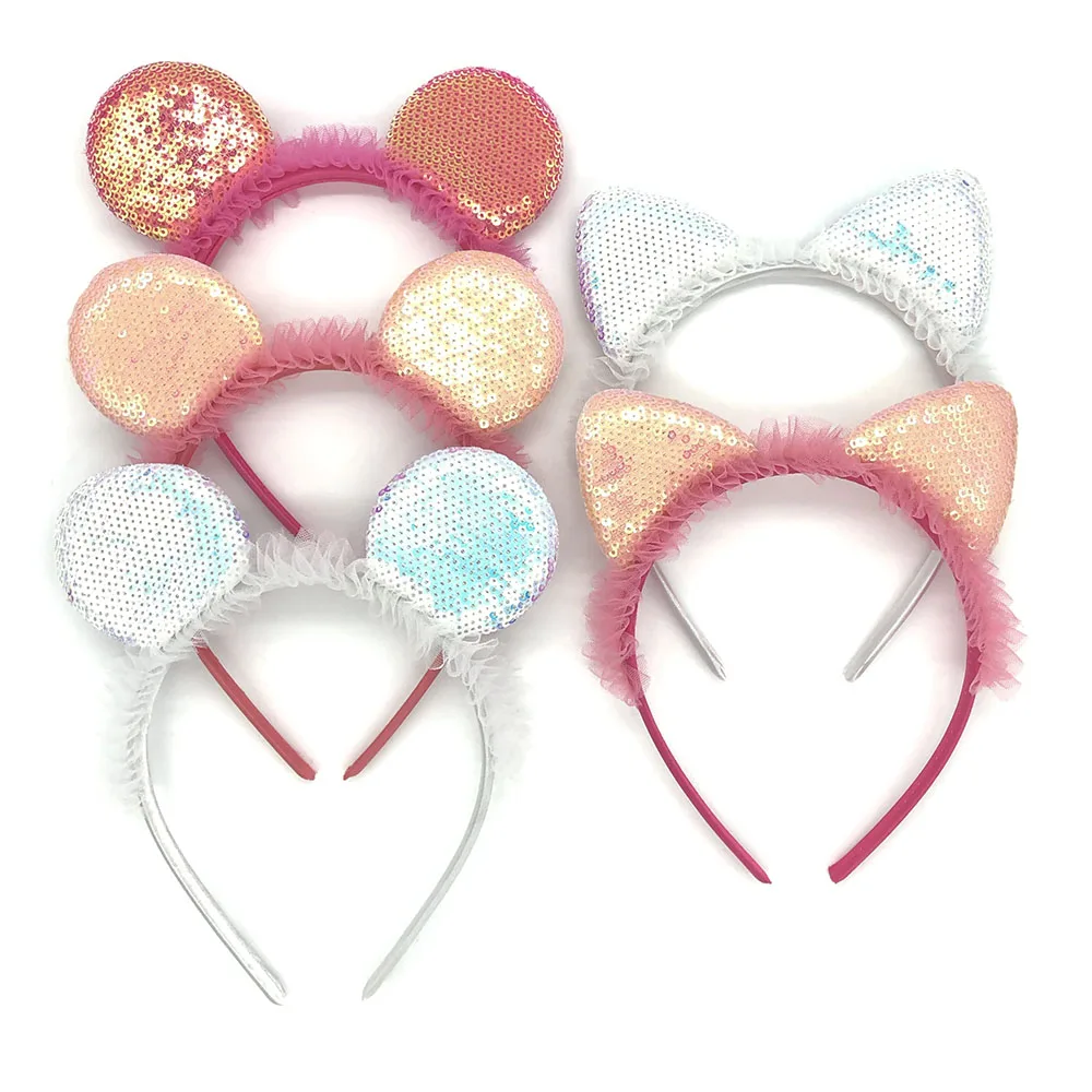 New Girls Cute Plush Sequin Hairband Elegant Headband Women Headwear Cute Bear Ear Hair Hoop Bezel for Girls Hair Accessories
New Girls Cute Plush Sequin Hairband Elegant Headband Women Headwear Cute Bear Ear Hair Hoop Bezel for Girls Hair Accessories