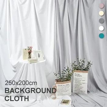 2.5x2m Polyester Background Cloth Studio Shoot Photography Pictures Backdrop Photo Props Shooting Decoration Accessories 5 Color
2.5x2m Polyester Background Cloth Studio Shoot Photography Pictures Backdrop Photo Props Shooting Decoration Accessories 5 Color