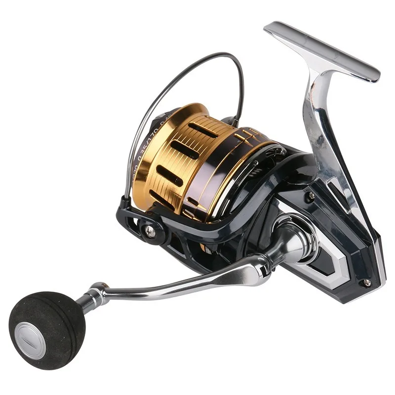 New Fishing Reel Metal Spool Spinning Reel Fishing Wheel 8000-10000 Series Surfcasting Reels for Fishing Tackle Sea Tools Reels
New Fishing Reel Metal Spool Spinning Reel Fishing Wheel 8000-10000 Series Surfcasting Reels for Fishing Tackle Sea Tools Reels