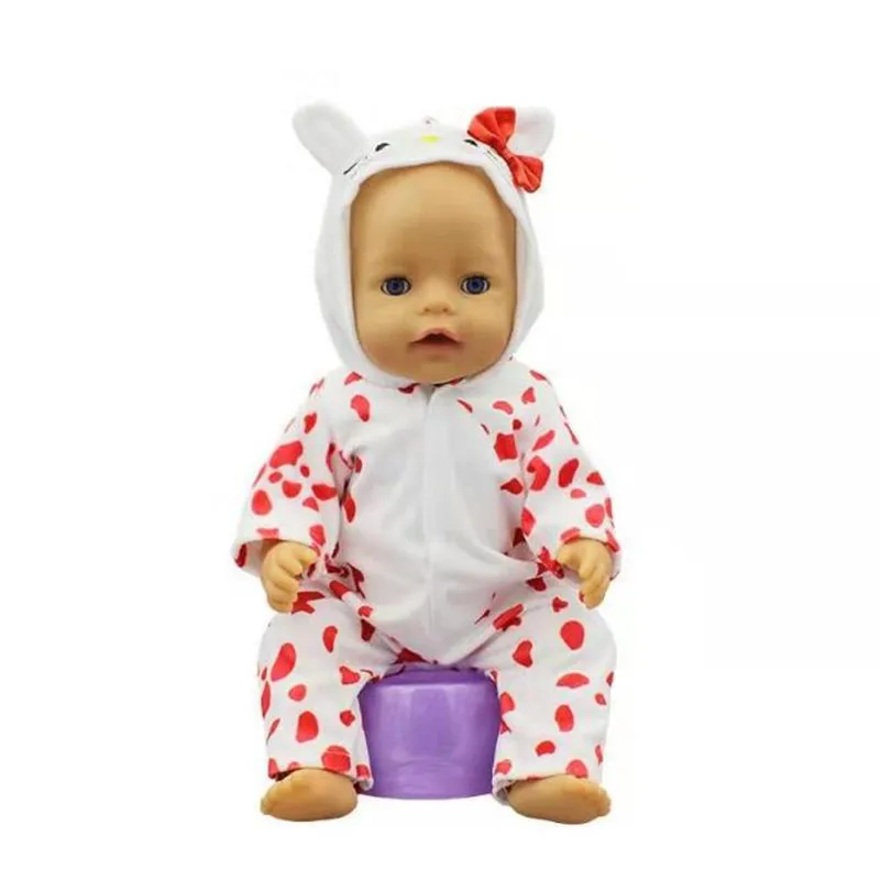 Doll Clothes Accessories Fit 17 inch 43cm Born New Baby Doll Red Dot White Double Ear Unicorn Suit For Baby Birthday Gift
Doll Clothes Accessories Fit 17 inch 43cm Born New Baby Doll Red Dot White Double Ear Unicorn Suit For Baby Birthday Gift