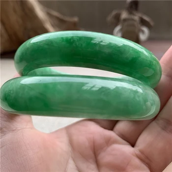 Zheru Jewelry Natural Burmese Emerald Green 54-62mm Bracelet Elegant Princess Jewelry Best Gift
Zheru Jewelry Natural Burmese Emerald Green 54-62mm Bracelet Elegant Princess Jewelry Best Gift