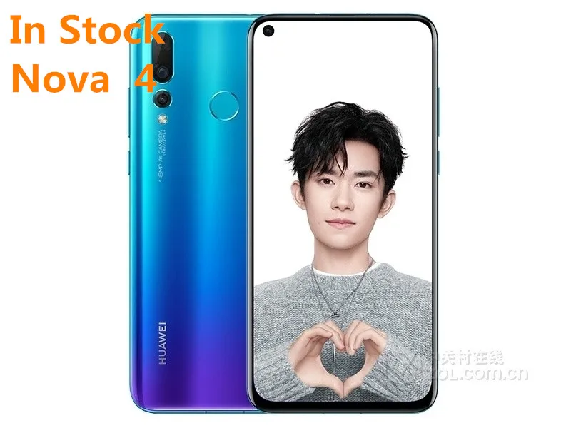 New Original HUAWEI NOVA 4 Smartphone 6.4" Full Screen nova4 Kirin 970 Octa Core Phone 6G RAM Android 9.0
New Original HUAWEI NOVA 4 Smartphone 6.4" Full Screen nova4 Kirin 970 Octa Core Phone 6G RAM Android 9.0