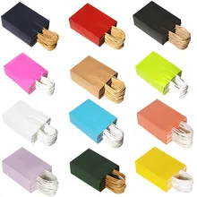 50pcs Kraft Paper Bag Gift Bags Biscuit Candy Food Cookie Bread Snacks Baking Takeaway Bags Multicolor Packaging
50pcs Kraft Paper Bag Gift Bags Biscuit Candy Food Cookie Bread Snacks Baking Takeaway Bags Multicolor Packaging