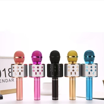 iMice WS858 Professional Bluetooth Wireless Microphone Speaker Handheld Karaoke Mic Music Player Singing Recorder KTV Mic
iMice WS858 Professional Bluetooth Wireless Microphone Speaker Handheld Karaoke Mic Music Player Singing Recorder KTV Mic