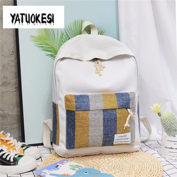 YATUOKESI Canvas Backpack Women School Bags for Girls Travel Packages Casual Backpack Mochila Feminina 2020 Women's Backpack
YATUOKESI Canvas Backpack Women School Bags for Girls Travel Packages Casual Backpack Mochila Feminina 2020 Women's Backpack