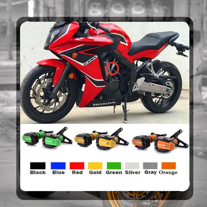 

Для HONDA CBR650R 2019 2020 CBR 650R защита от падения на мотоцикле CNC рамка задняя защита