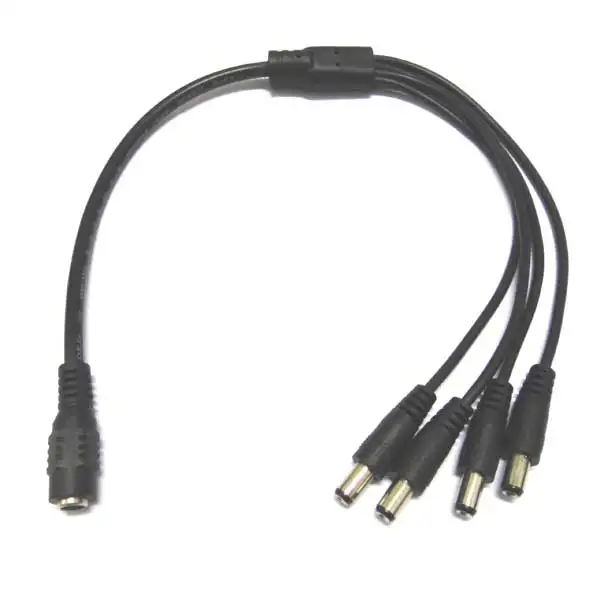 10 lots of DC 1 to 2 4 5 8 Power Splitter Cable Adaptor 1 Female to 2/4/5/8 Male Cord For CCTV Camera
10 lots of DC 1 to 2 4 5 8 Power Splitter Cable Adaptor 1 Female to 2/4/5/8 Male Cord For CCTV Camera