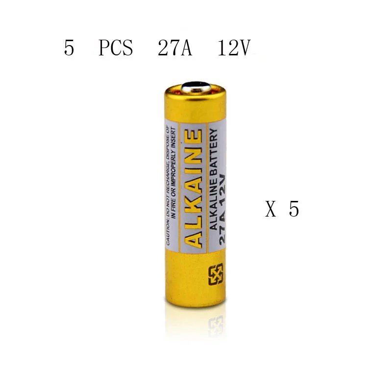 5 PCS 27a 12v MN27 27 L828 A27 super lkline btteries for the doorbell remote flshlight, etc bteri
5 PCS 27a 12v MN27 27 L828 A27 super lkline btteries for the doorbell remote flshlight, etc bteri