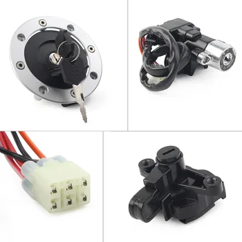 Motorcycle Fuel Gas Cap Helmet Lock Key Ignition Switch Assembly For Suzuki GSF600 Bandit 1995-2004 & GSF1200 Bandit 1997-2005
Motorcycle Fuel Gas Cap Helmet Lock Key Ignition Switch Assembly For Suzuki GSF600 Bandit 1995-2004 & GSF1200 Bandit 1997-2005
