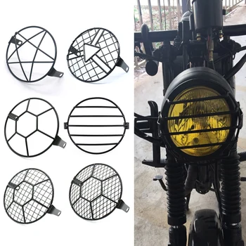 Motorcycle 6.5" inch Retro Metal Grill Cover Cafe Racer Front Headlight Protector Cover Fits For Harley Triumph Suzuki Kawasaki
Motorcycle 6.5" inch Retro Metal Grill Cover Cafe Racer Front Headlight Protector Cover Fits For Harley Triumph Suzuki Kawasaki