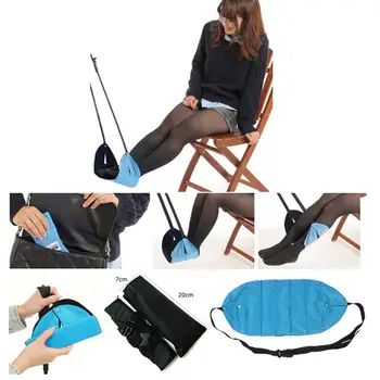 Portable Travel Footrest Flight Carry-on Foot Rest Office Feet Rest Foot Hammock (Blue)
Portable Travel Footrest Flight Carry-on Foot Rest Office Feet Rest Foot Hammock (Blue)