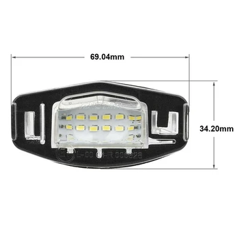 18 LED License Plate Lights For Acura TL TSX MDX Honda Civic Accord Lamp White DC 12V 6000K Portable
18 LED License Plate Lights For Acura TL TSX MDX Honda Civic Accord Lamp White DC 12V 6000K Portable