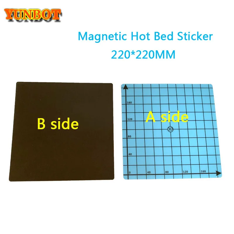 1set Magnetic Hot Bed Sticker 220*220MM Print Sticker Build Plate Flex Plate for i3 Mega 3D Printer Magnetic Platform Film
1set Magnetic Hot Bed Sticker 220*220MM Print Sticker Build Plate Flex Plate for i3 Mega 3D Printer Magnetic Platform Film