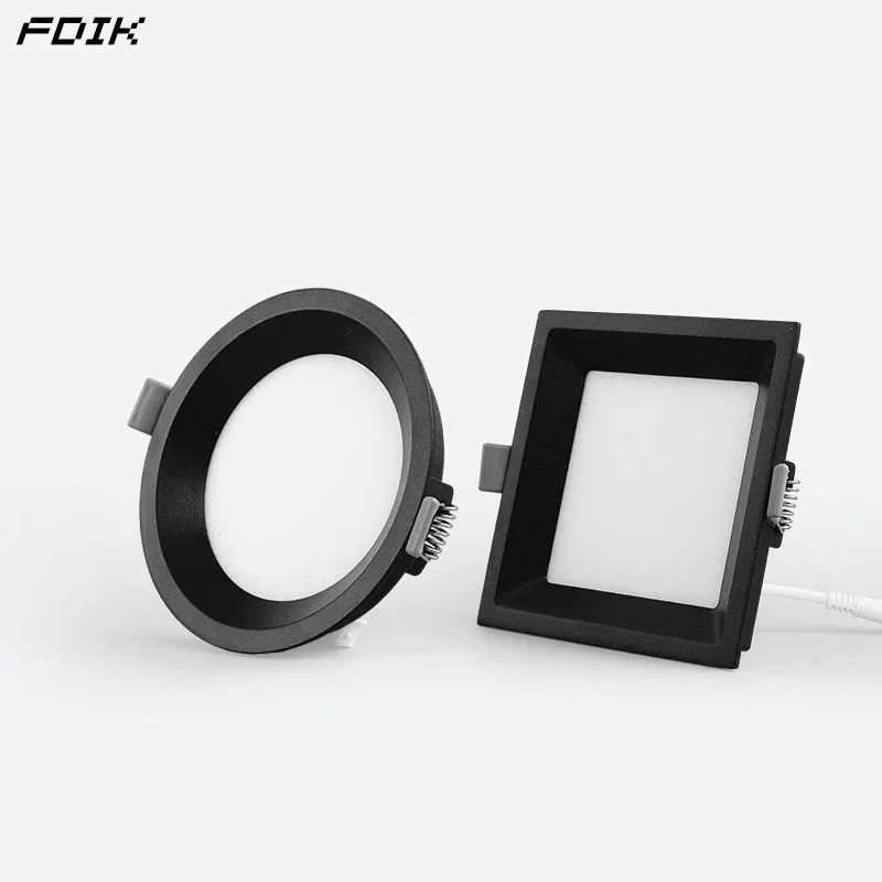 Embedded LED Panel Lights 5W9W12W16W22W LED Downlight AC85~265V LED Ceiling Spotlights Warm Cold White LED Lamps Indoor Lighting
Embedded LED Panel Lights 5W9W12W16W22W LED Downlight AC85~265V LED Ceiling Spotlights Warm Cold White LED Lamps Indoor Lighting