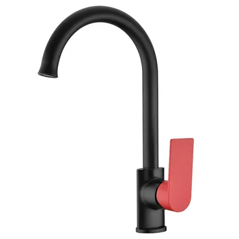 Kitchen Sink Faucet Single Handle Cold and Hot Water Mixer Soild Brass Rotatable Taps Kichen Basin Faucets Black Sink Mixer Tap 
Kitchen Sink Faucet Single Handle Cold and Hot Water Mixer Soild Brass Rotatable Taps Kichen Basin Faucets Black Sink Mixer Tap