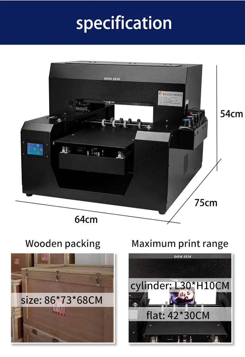 3 flatbed printers