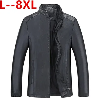 Plus size big 10XL 8XL 6XL 5XL Men Leather Jackets Autumn New Men's Korean Style Slim Collar PU Leather Jacket
Plus size big 10XL 8XL 6XL 5XL Men Leather Jackets Autumn New Men's Korean Style Slim Collar PU Leather Jacket