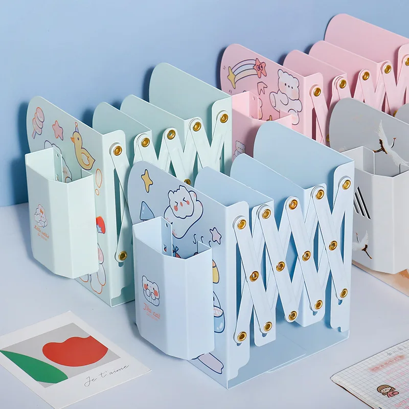 Kawaii Morandi Color 2 In 1 Multifunctional Metal Bookends Book Holder Stand With Pen Holder Cute Desk Organizer Stationery
Kawaii Morandi Color 2 In 1 Multifunctional Metal Bookends Book Holder Stand With Pen Holder Cute Desk Organizer Stationery