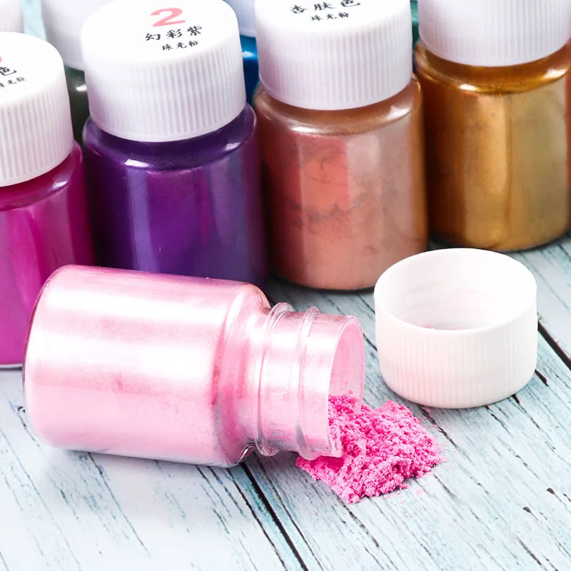 10g Supplies Slime Art DIY Pearl Powder Llizuny Powder Coloring Pigment Crystal Clay Silt Mica Shine Decoration Play Toys Kid
10g Supplies Slime Art DIY Pearl Powder Llizuny Powder Coloring Pigment Crystal Clay Silt Mica Shine Decoration Play Toys Kid