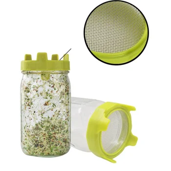 Seed Sprouter Germination Cover Kit Sprouting Jars with Corrosion Resistant Strainer Lids Germination Cuisine Accessoires
Seed Sprouter Germination Cover Kit Sprouting Jars with Corrosion Resistant Strainer Lids Germination Cuisine Accessoires
