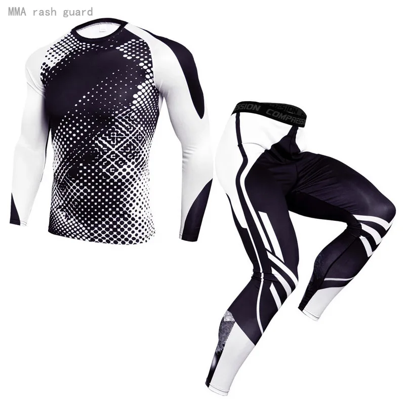 Fitness Underwear Long set Men Clothing Winter First layer Jogging skin care kits Thermal tights shirt rashgarda MMA Sweat Suit
Fitness Underwear Long set Men Clothing Winter First layer Jogging skin care kits Thermal tights shirt rashgarda MMA Sweat Suit