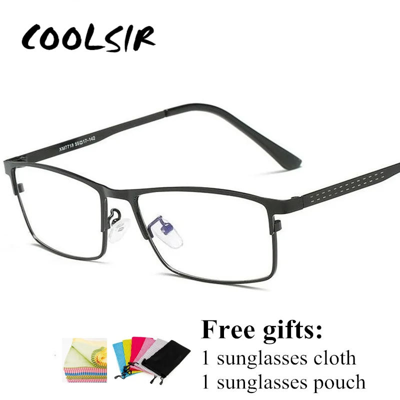 COOLSIR Blue Light Filter Glasses Frame Computer Gaming Goggles Eyeglasses Business Men Essential Full-frame Glasses for Men
COOLSIR Blue Light Filter Glasses Frame Computer Gaming Goggles Eyeglasses Business Men Essential Full-frame Glasses for Men