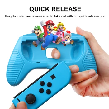 Grips for Nintendo Switch Joy-Con 4 Pack Switch Controller Handle Grip Kit for Nintendo Switch JoyCon Controller Support
Grips for Nintendo Switch Joy-Con 4 Pack Switch Controller Handle Grip Kit for Nintendo Switch JoyCon Controller Support