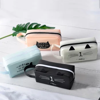 Pencil Cases Bags Office School Stationary Supplies Creative Kawaii Cat School Cute Gel Pen Large Capacity Box Pouch
Pencil Cases Bags Office School Stationary Supplies Creative Kawaii Cat School Cute Gel Pen Large Capacity Box Pouch