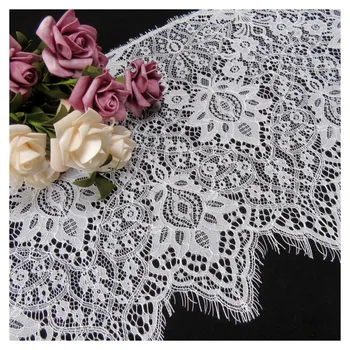 5 pieces voile lace no elastic eyelash french lace fabric trim for dress and home textile sewing 3 meters length 33 cm width
5 pieces voile lace no elastic eyelash french lace fabric trim for dress and home textile sewing 3 meters length 33 cm width