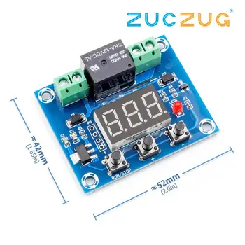 XH-M663 Timer Module / Countdown Switch Board / Switch Module 0-999 minutes One-touch timing
XH-M663 Timer Module / Countdown Switch Board / Switch Module 0-999 minutes One-touch timing