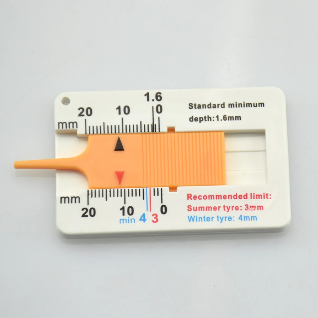 Tyre Tread DeepGauge Caliper Car Motorcycle Caravan Trailer Wheel Measure Tyre Tread DeepGauge Caliper Car Motorcycle Caravan Trailer Wheel Measure
